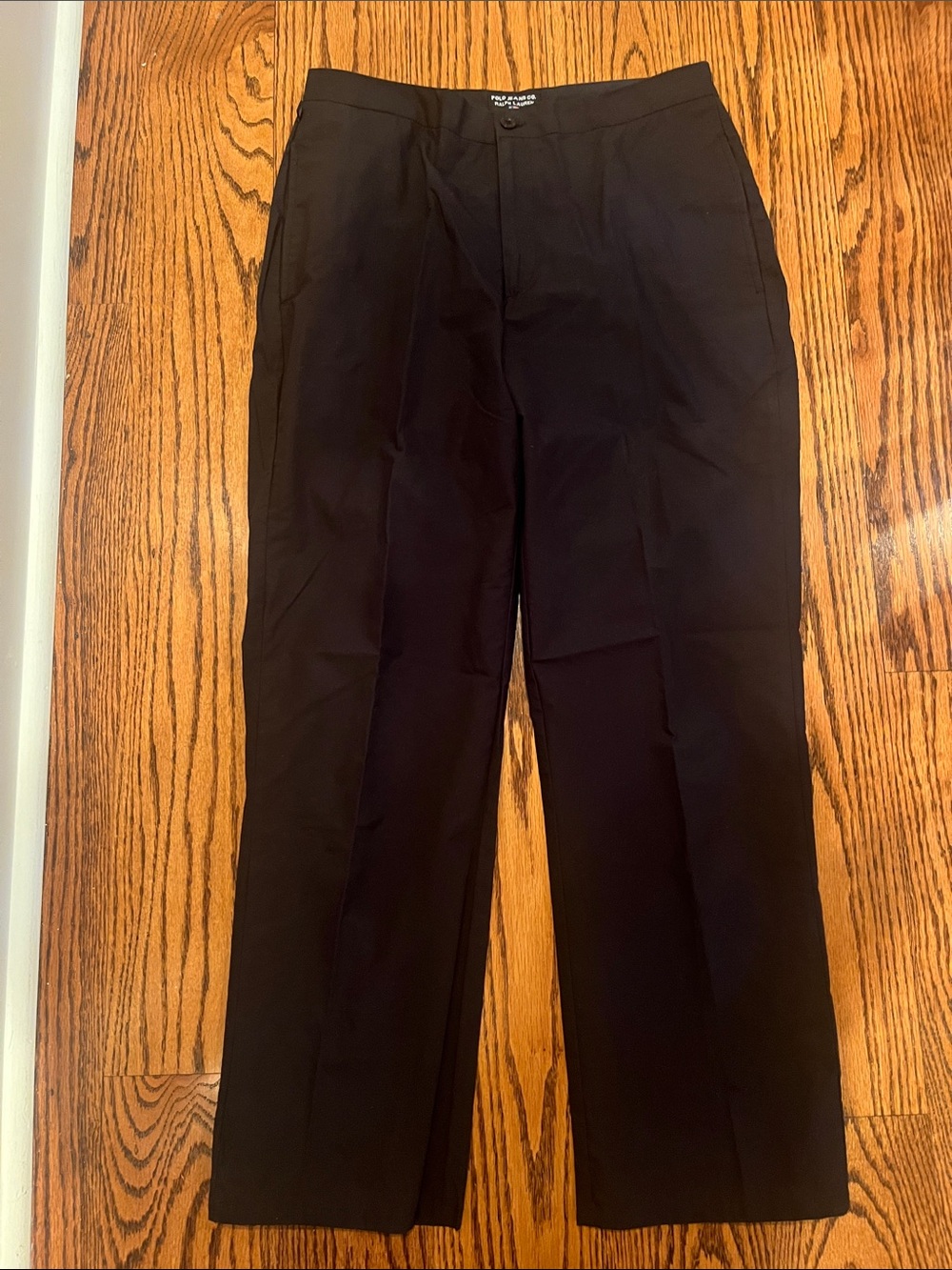Polo by Ralph Lauren Women's Black Cropped Dress Pants